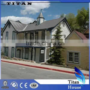 Light Steel Prefabricated Boarding House Plans thumbnail-1