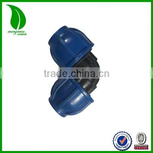 PN10 LOW PRESSURE PP PE COMPRESSION EQUAL 90 DEGREE BEND thumbnail-1