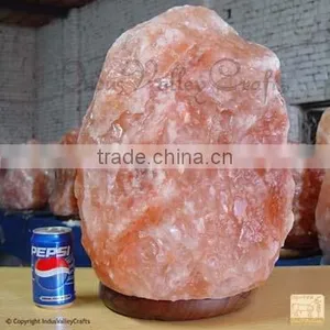 Himalayan Crystal Salt Lamp Natural Shape Giant Large thumbnail-1