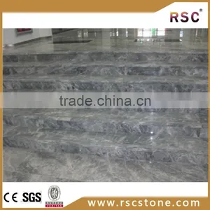 Grey Striped Marble Slab for Step thumbnail-1