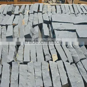 Zhangpu Black Granite Cobble Paving Stones thumbnail-1