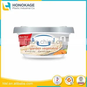 Large Fancy Cheese Custom Plastic Container, 8oz Disposable Plastic Cup thumbnail-1