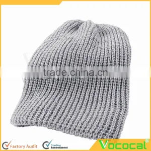 Mens Caddice Winter Warm Hat Long Knit Ski Cap thumbnail-2