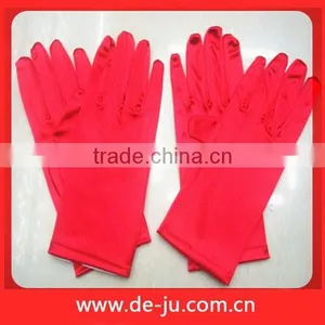 Ceremony Colorful Decoration Bridal Red Gloves thumbnail-1