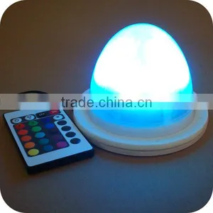 Multicolor Changing Remote Controller Rgb Led Mood Lamp thumbnail-1
