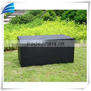 Wicker Patio Storage Deck Storage Box thumbnail-1