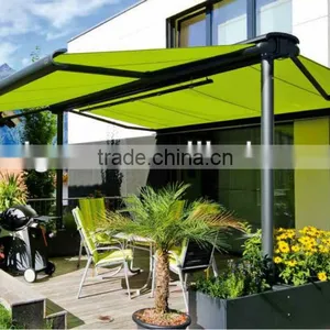 2-FLEX Double Sides Retractable Aluminium Pergola Awning thumbnail-1