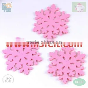 Eco-Friendly Laser Cut Christmas Felt Snowflake Decorations thumbnail-1