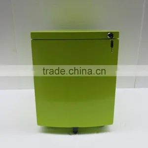 Eco-friendly Powder Coated Office File Cabinets Mobile Pedestal thumbnail-2