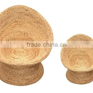 Polly Rattan Round Stools and Table thumbnail-3
