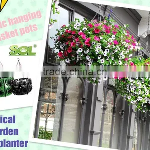 Vertical Supports for Plants Plastic Hanging Flower Pot Ball Vertical Garden Pots thumbnail-1