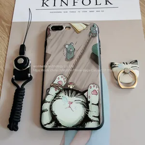 Cute Cartoon Cell Phone Cover Case Silicone Mobile Phone Cases for IPhone7/7Plus/6/6s/6plus/6splus Back Cover Housing thumbnail-3