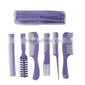 6pcs Comb Set, Plastic Comb, Hair Comb thumbnail-1