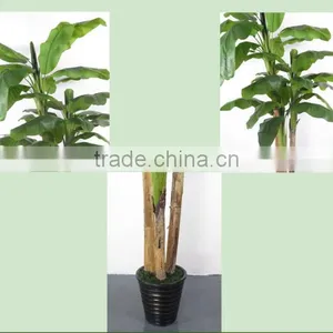 Indoor Artificial Banana Tree Bonsai Potted Plants for Sale thumbnail-4