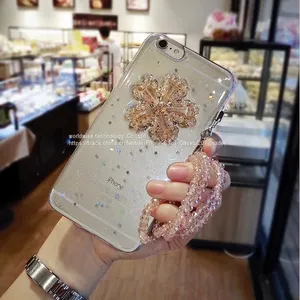 Прекрасный чехол для мобильного телефона силиконовый чехол для iPhone 7/7 Plus/6/6s/6 plus/6s plus мягкий чехол из ТПУ с накидной петлей thumbnail-4