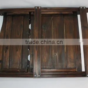 Flodable Mini Wooden Flower Display Rack thumbnail-2