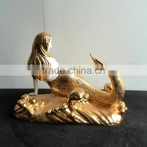 Polyresin Mermaid Statue thumbnail-5