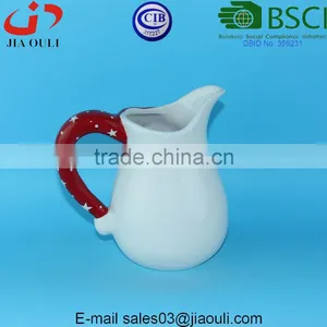 Christmas Decoration Ceramic Milk Cup, Santa Claus Flower Vase thumbnail-3