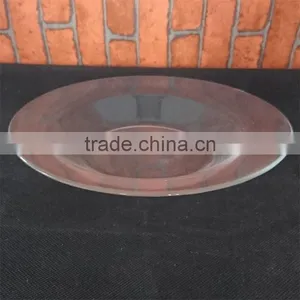 Manufacture Smooth Glass Plate Wholesale Clear Microwave Glass Plate thumbnail-1