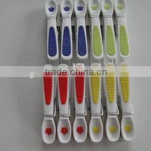 Plastic Colourful Clothes Hangers Plastic Clothespin/clothes Peg/clothes Clip thumbnail-5