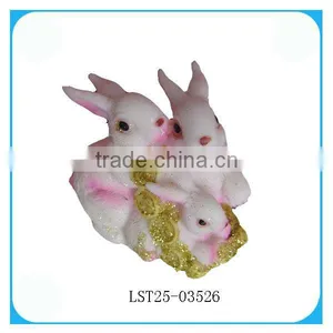 2013 New Designed Funny Rabbit Shaped Resin Money Box thumbnail-1
