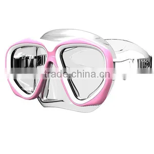 Silicone CustomizableTempered Glass Free Diving Mask(MK-200) thumbnail-5