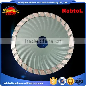 4" 105mm Turbo Rim Wave Diamond Saw Blade Angle Grinder Circular Cutting Disc Disk Wheel Universal Stone Brick Block Concrete thumbnail-1