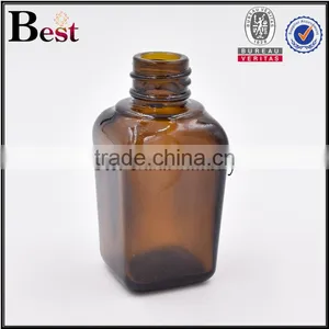 25ml 30ml Glass Bottle 30ml Amber Square Essential Oil Bottle With Sealed Cap thumbnail-4
