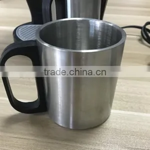 Mini Home Use Automatic Coffee Maker With Single Cup Stainless Steel thumbnail-6