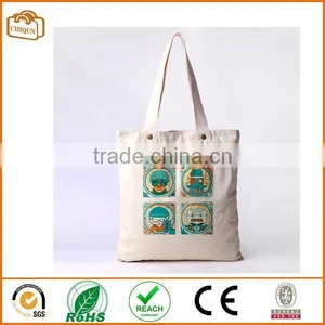 0327 DONGGUAN Custom Printed Canvas Tote Bags thumbnail-1