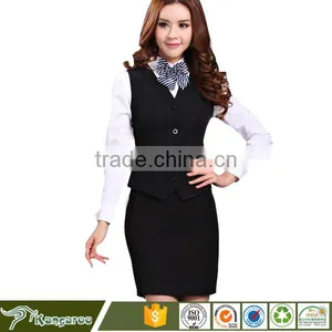 Flight Attendant Blouse And Skirt Cabin Crew Uniform thumbnail-1