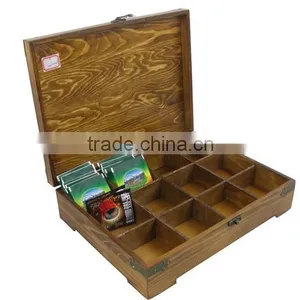 Natural Solid Wood Coffee Capsules Box thumbnail-1