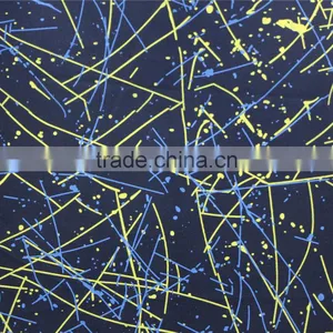 BLUE PAINT SPLASH FABRIC thumbnail-2