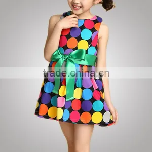 New Products Traditional Style Brand Design Latest Cotton Frock Design Dress For Baby Girl Shenzhen Factory thumbnail-2