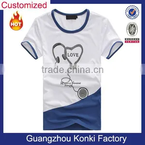 100% Cotton Fabric Custom T-shirt Woman Summer Cotton T-shirt thumbnail-1