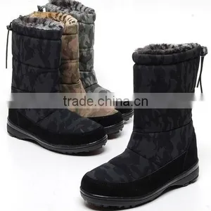 2sbd0836 Winter Fur Padding Fur Boots Camouflage thumbnail-1