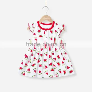 Mom and Bab 2017 Summer Baby Children Clothes Girl Nice Dress Party Wear Factory Price thumbnail-4