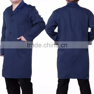 Customized Long Sleeve Medical Uniforms Three Pockets Unisex Medical Lab Coat thumbnail-4