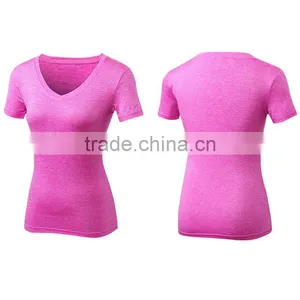 Custom Quick Dry Sports T-shirt Female Outdoor Leisure Comfortable Women t Shirt With Short Sleeves thumbnail-2