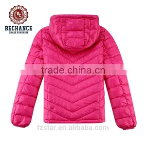 OEM Service Wholesale Women's Comfy Winter Down Jacket With Hood thumbnail-3