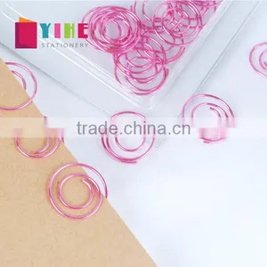 Planner Paper Clip Round Shape Clip Stainless Steel Plating Planner Accessories thumbnail-1