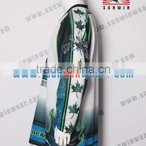 Cheap European Full Dye Hockey Jersey 100% Polyester Sublimation Hockey Socks thumbnail-2