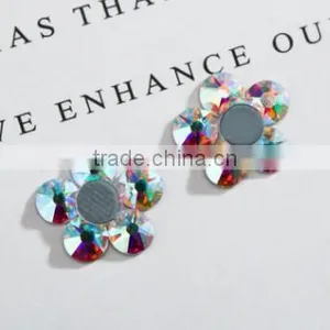 Wholesale Ss6/ss10/ss16/ss20/ss30/ss40 Crystal AB DMC Hotfix Rhinestones For Decoration thumbnail-2