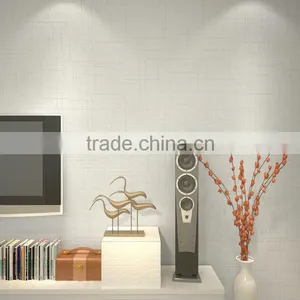 Modern Bedroom Warm Nonwoven Stripe Solid Color Wall Background Decoration Paper thumbnail-4