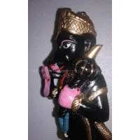 LORD Jamvant Statue INDIAN GOD GODDESS HINDU RELIGIOUS WHITE MARBLE STATUE thumbnail-3