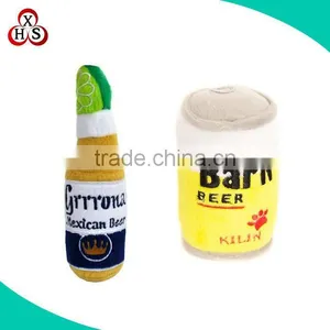 Wholesale Custom Plush Beer Toy Soft Stuffed Plush Toy Beer thumbnail-1