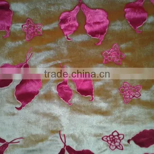 Changshu Deeped Embossed Korea Velvet Fabric thumbnail-1