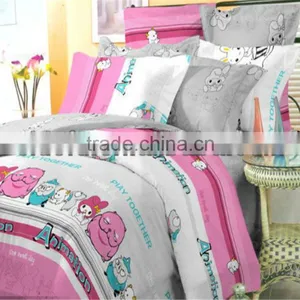 Children's Cartoon Cotton Bedding Set (SDF-2013NCT010-THSJ-RED) thumbnail-1