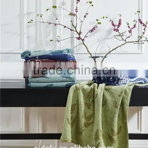 Custom Textured Warm 100 Cotton Noble Yarn Dyed Bath Towel thumbnail-3