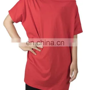 Lofbaz Women's One Shoulder Off Lose Short Tops Shirt Mini Dresses thumbnail-1